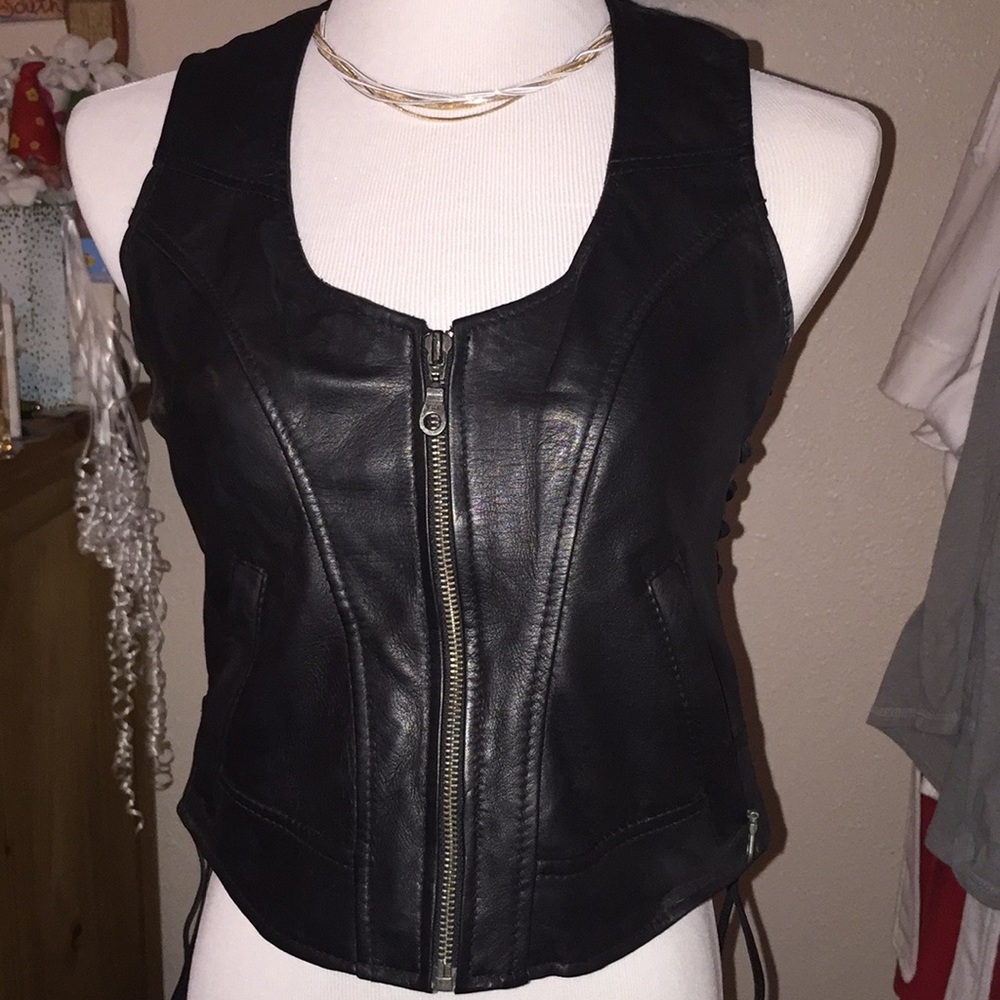Leather Vest